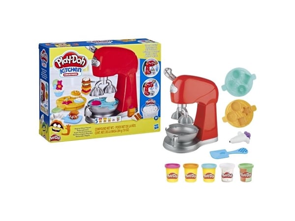 Play-Doh Kitchen Creations Magical Mixer -leikkisetti, 3 vuosi/vuosia, Metalli, Polypropeeni (PP), Polyeteeni, 10 kpl