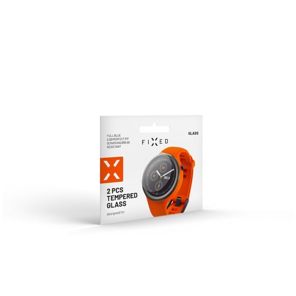 FIXED FIXGW-916, Rannekellon näytönsuoja, Garmin, - Garmin Fenix 7 - Garmin Epix Gen 2 - Garmin Forerunner 945, Karkaistu lasi, 1 kpl