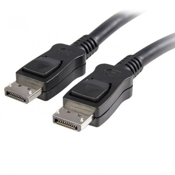 TECHly - DisplayPort-kabel - DisplayPort (hann) til DisplayPort (hann) - 2 m - låst, formstøpt - svart