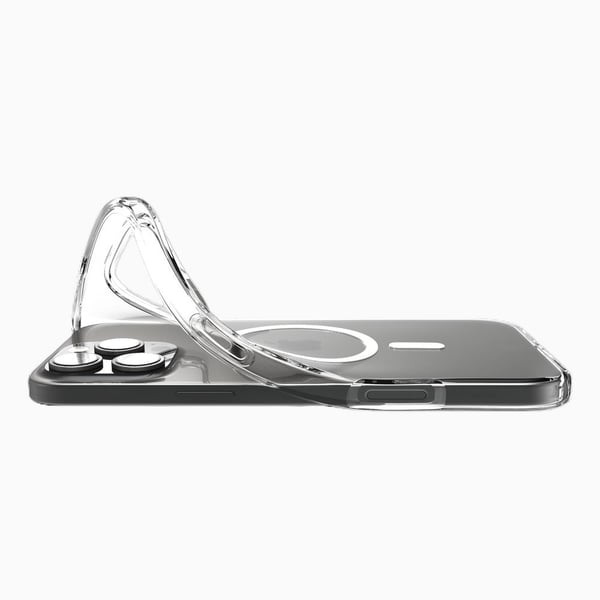 Spigen Crystal Flex (MagFit), Etui, Apple, iPhone 16 Pro Max, 17,5 cm (6.9"), Gjennomsiktig, Hvit