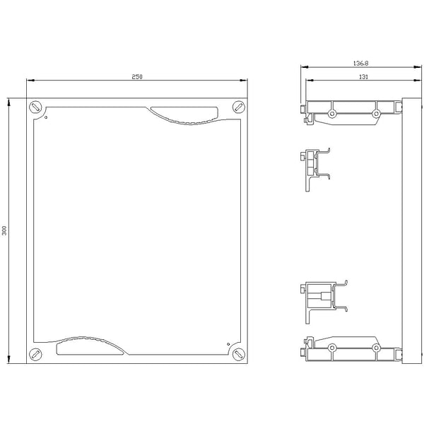 Siemens 8GK4401-2KK12, 300 mm, 260 mm, 385 mm, 45 mm, 866 g