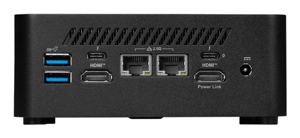 MSI Cubi NUC AI 1UMG-022AT, Intel Core Ultra 7, 155H, 16 GB, DDR5-SDRAM, 1 TB, Windows 11 Pro