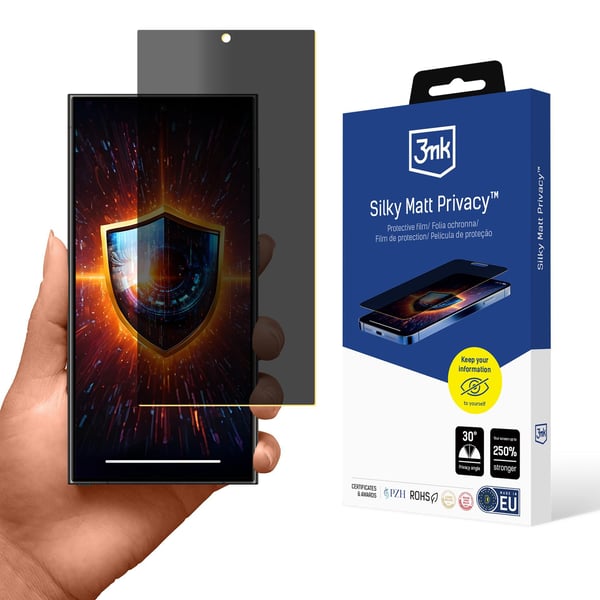 3MK W-3SLMATPV-SAS24U, Samsung, Galaxy S24 Ultra, Naarmuuntumisenkestävä, Läpinäkyvä, 1 kpl