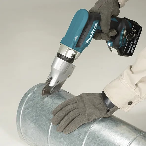 Makita levysakset 18V - Levysakset 1,3mm , lev. u/batteri &amp; laturi - SOLO