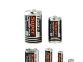 Maxell Super Ace, Engangsbatteri, Sink-Karbon, 1,5 V, 106 g, R20P