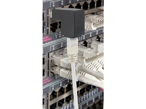 Renkforce RF-4087416, RJ-45, RJ-45, Sort
