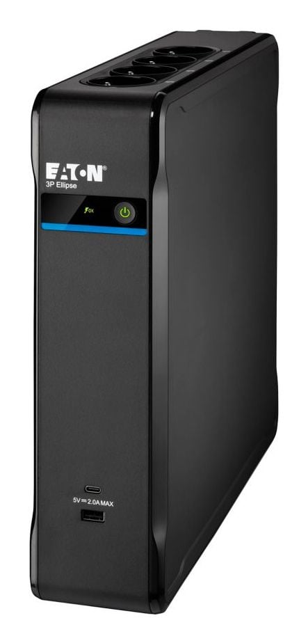 Eaton 3P Ellipse 1700, Valmiustila (ilman yhteyttä), 1,7 kVA, 1040 W, Vaiheittainen, 161 V, 284 V