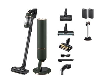 Samsung Bespoke Jet Plus Complete Extra sladdlös dammsugare med Clean Station - Woody Green