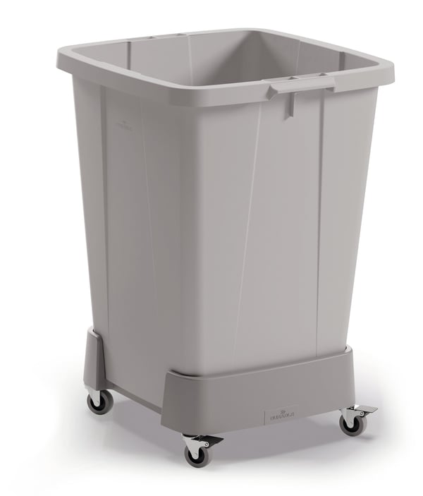 Avfallsbeholder DURABIN® 90 liter grafittgrå rPP
