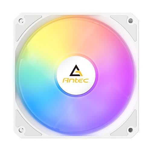 Antec P12 PWM ARGB, tuuletin, 600 rpm, 1500 rpm, 26,5 dB, 26,5 tuuletin, 60,63 kuutiometriä/min.