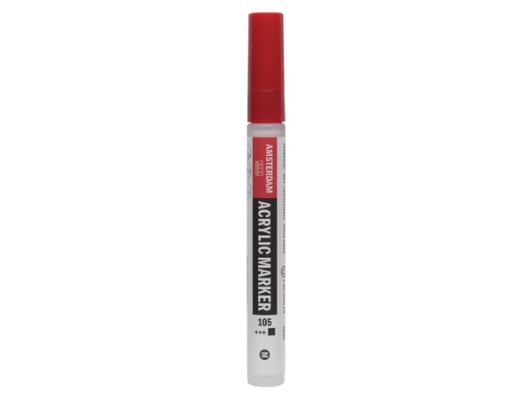 Amsterdam Acrylic Marker 4 mm Titanium White 105