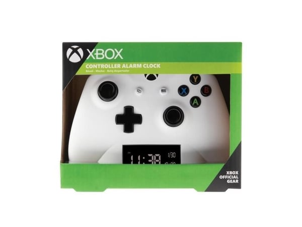 Paladone XBOX, Digital väckarklocka, Xbox, Rektangel, Vit, 12/24h, Alla