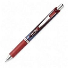 Pentel EnerGel XM Klick - Rulleballpenn - rød - gelblekk - 0.7 mm - medium - retraktil