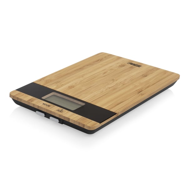 Princess 492944, Sähkökeittiövaaka, 5 kg, 1 g, Bamboo, Musta, Bamboo, Pöytämalli