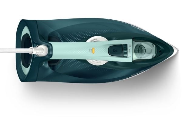 Philips Azur 7000 Series DST7031 - Ångstrykjärn med automatisk avstängning - sula SteamGlide Plus - 2800 W - opal green/mint