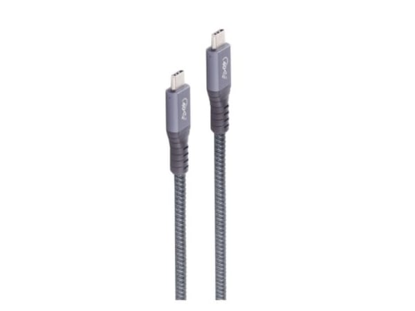 shiverpeaks BS13-67030, 2 m, USB C, USB C, USB4 Gen 3x2, 40 Gbit/s, Grå