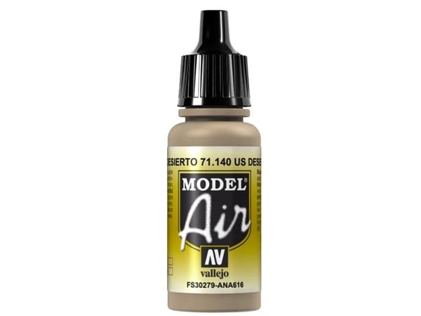 Vallejo 71.140, 17 ml, Sand, Matte, Flaske