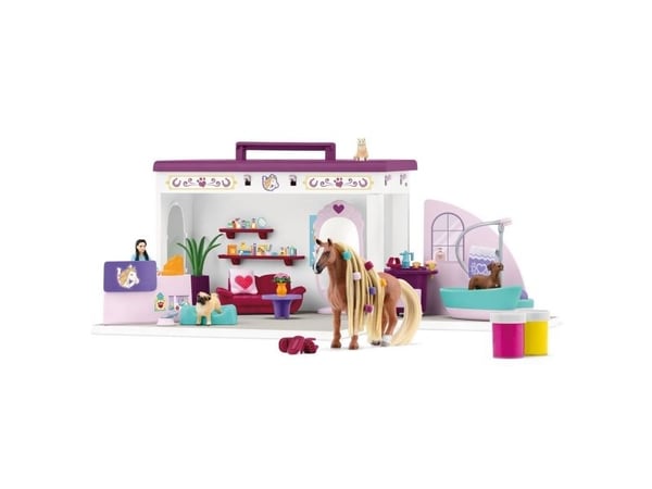 schleich HORSE CLUB Sofia’s Beauties 42614, Salonki ja spa, Brushable hair, Horses, 3 vuosi/vuosia, Monivärinen, Muovi