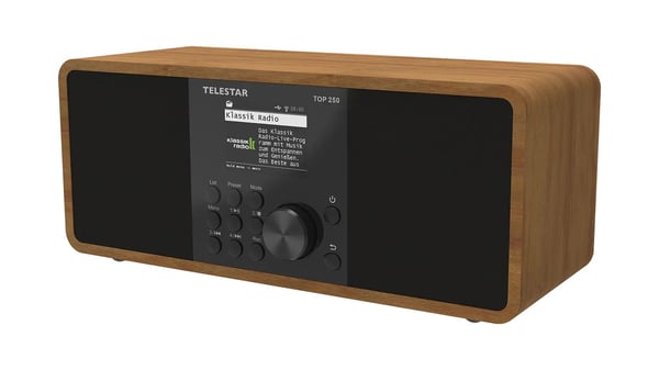 Telestar 5701250, Internett, Digitalt, DAB+, FM, 20 W, TFT, 6,1 cm (2.4")