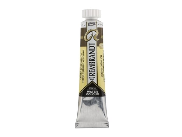 Rembrandt akvarellfargetube Greenish Umber 410
