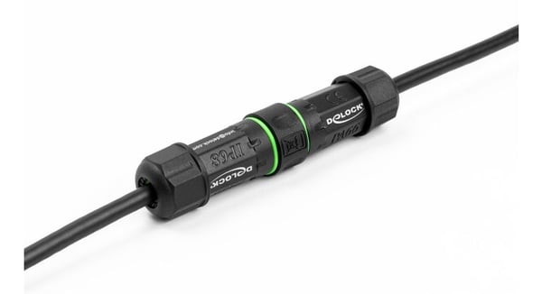 DeLOCK 90098, musta, Muovi, 1 kpl, Suora, M16, 4,5 mm