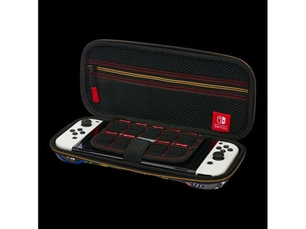 PowerA NSCS0126-01, Kova kotelo, Nintendo, Monivärinen, Nintendo Switch, vetoketju, vetoketju