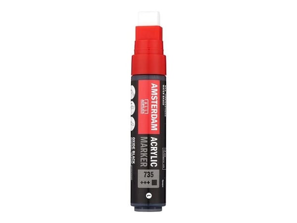 Amsterdam akrylpennemarkør 15 mm Oxide Black 735
