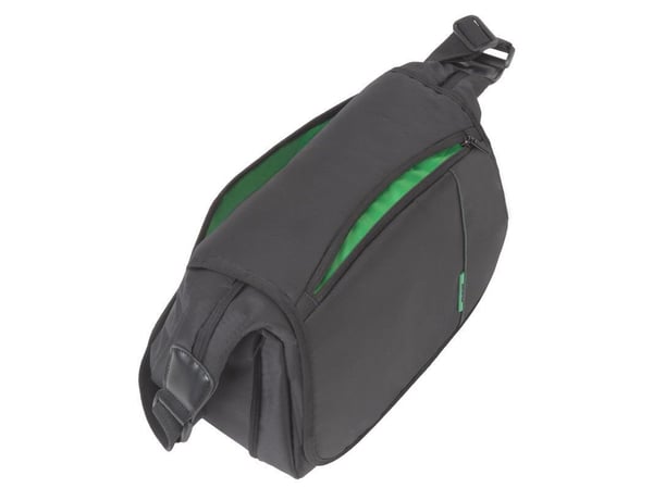 Riva Case 7450 (PS) - Axelremsväska för kamera med zoomobjektiv och surfplatta - polyester - svart - 10.1"