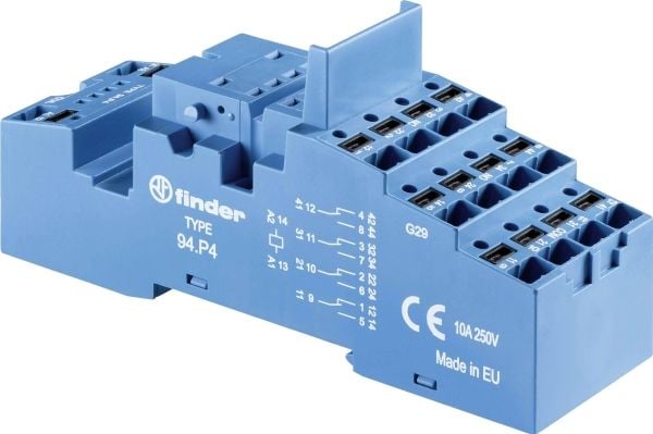 Finder 94.P4 Releen pistorasia Sopii sarjoihin: Weg-sarja CWC , Weg-sarja CWCI , Finder-sarja 22.32 Finder 55.32, Finder 55.33, Finder 86.30, Finde...