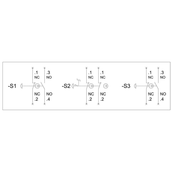 Siemens 3SU18533NB001AD1, 170 mm, 600 mm, 110 mm, 4,93 kg