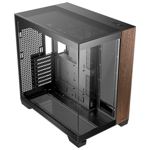 Antec C8 Wood PC-kabinett Full Tower E-ATX, svart/tre