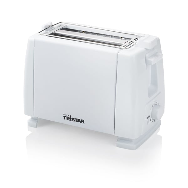 Tristar BR-1009, 2 skiver, Hvit, Rotasjon, 650 W, 840 g, 144 stykker