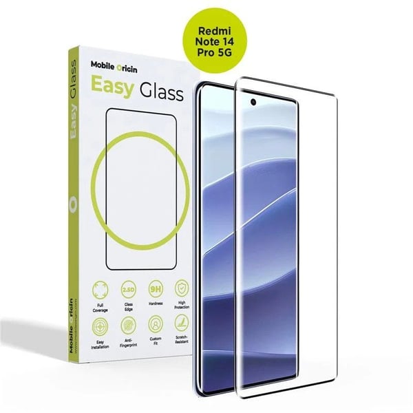 Mobile Origin EasyGlass skjermbeskytter Redmi Note 14 Pro 5G