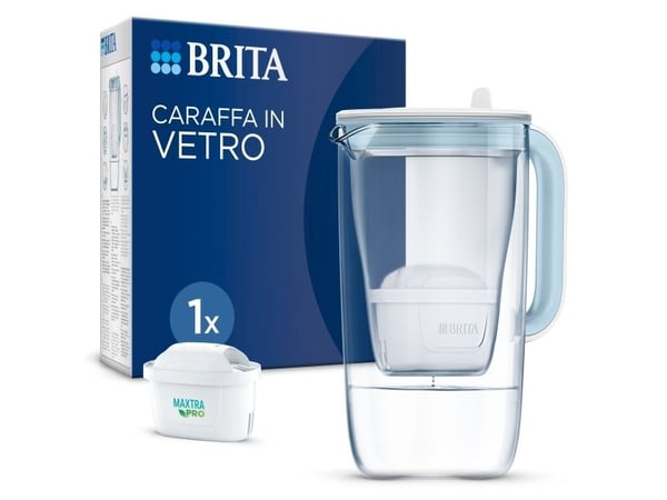 BRITA Model One Glass vedensuodatinkannu 2,5 L, vaaleansininen
