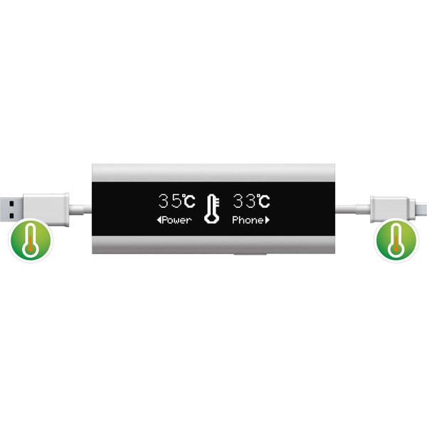 InLine 66761, Hvid, 20 mm, 1000 mm, 10 mm, 43 g, 90 g