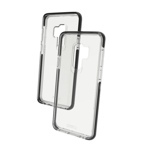GEAR4 Piccadilly, Omslag, Samsung, Galaxy S9+, 15,8 cm (6.2"), Svart, Transparent