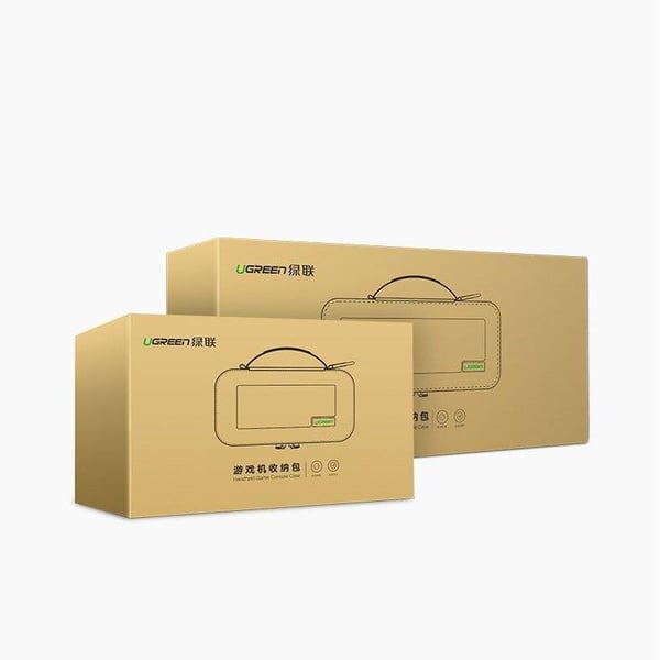 Ugreen kotelo Nintendo Switchille ja lisävarusteille S 26,5 x 10 x 13,5 cm musta (50275 LP145)