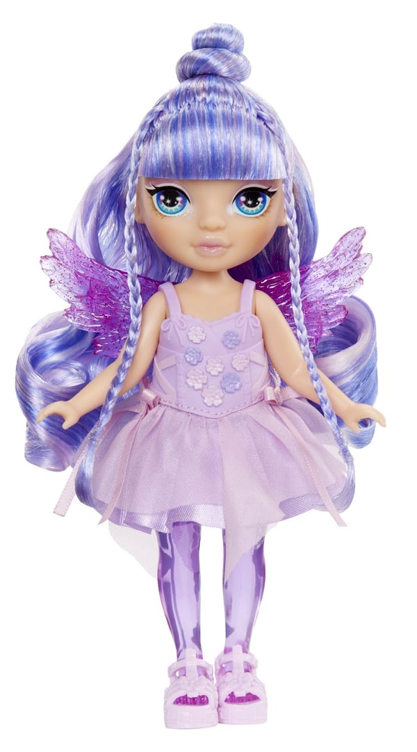 Rainbow High Littles Rainbow Fantasy Fairies Doll- Amethyst (purple), Modedocka, Honkoppling, 4 År, Pojke/flicka, 140 mm, Multifärg