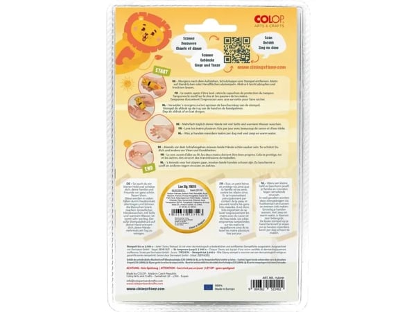 Colop 156693, Rund, Multifärg, Barn