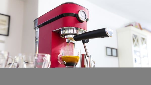 Cecotec Cafelizzia 790 Shiny Pro, Espressomaskin, 1,2 L, 1350 W, Sort, Rød