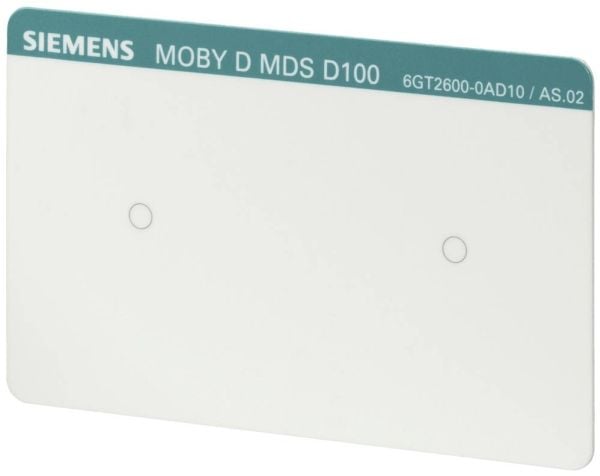 Siemens 6GT2600-0AD00-0AX0, 13,56 MHz, EEPROM, 0,9 mm, 0,9 mm, 54 mm, 85,6 mm