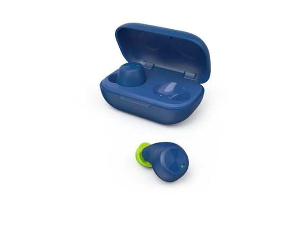Hama Spirit Chop, True Wireless Stereo (TWS), Samtaler/musikk, 20 - 20000 Hz, 41 g, Hodesett, Blå