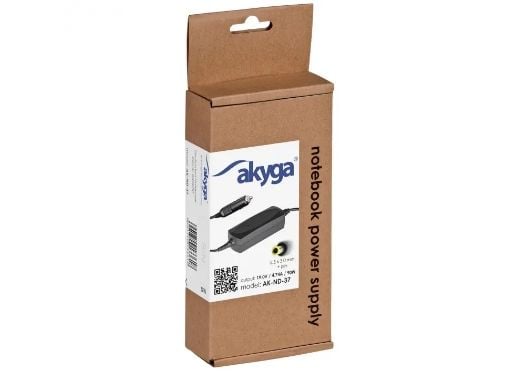 Akyga Dedicated Series AK-ND-37 - Strömadapter för bil - 12 V - 90 watt - svart