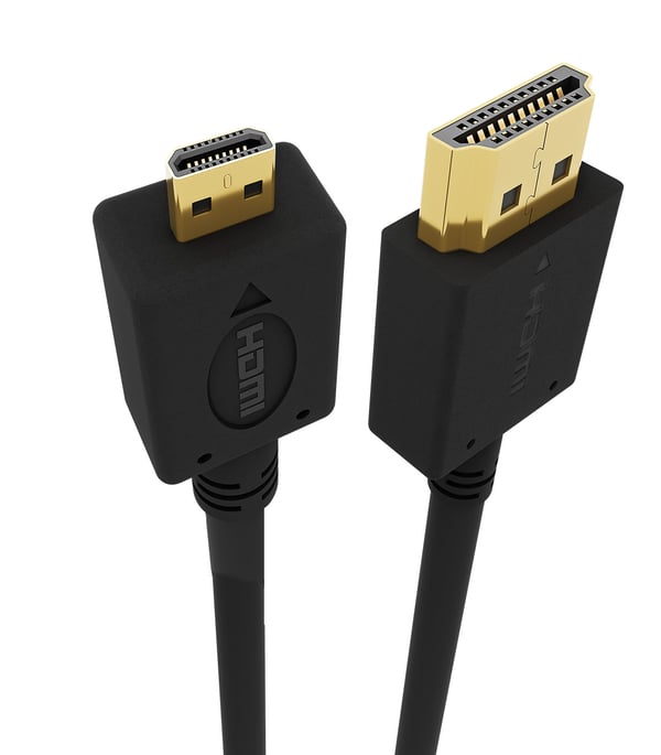 Gembird - HDMI-kabel - 19 pin micro HDMI Type D hann til HDMI hann - 4.5 m - svart