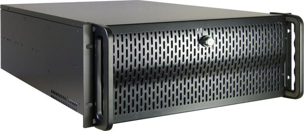 Inter-Tech IPC 4129L - Kan monteras i rack 4U - SSI EEB - ingen strömförsörjning (ATX / PS/2) - USB