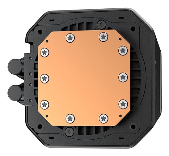 DeepCool LM240 CPU-vannkjøler, 240 mm radiator, 12 cm vifte, svart
