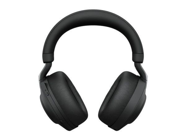 Jabra Evolve2 85 MS Stereo - Hodesett - full størrelse - Bluetooth - trådløs, kablet - aktiv støydemping - 3,5 mm jakk - lydisolerende - svart - Ce...