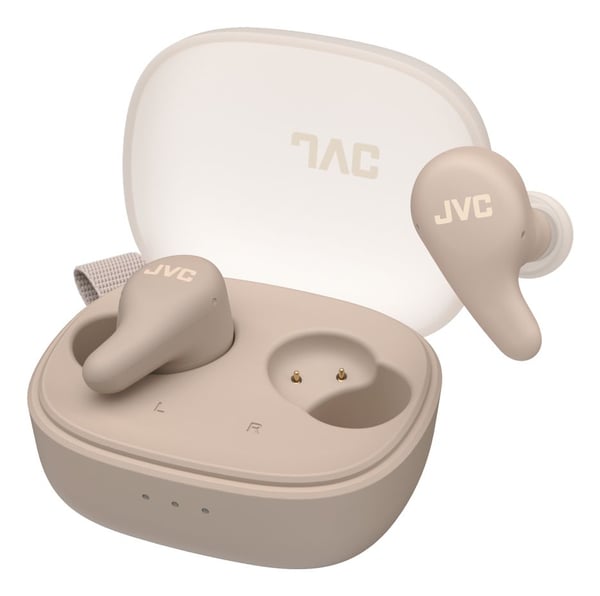JVC HA-A23T-T-U, True Wireless Stereo (TWS), 20 - 20000 Hz, Samtale/Musikk/Sport/Hverdag, 4,5 g, Hodesett, Beige