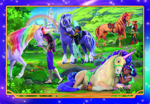 Clementoni Puslespil Unicorn Academy -2- 2025, 104 brikker