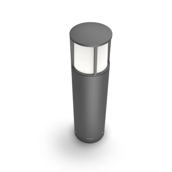 Philips myGarden Stock - Golvlampa - LED - 6 W (motsvarande 47 W) - varmt vitt ljus - antracitgrå